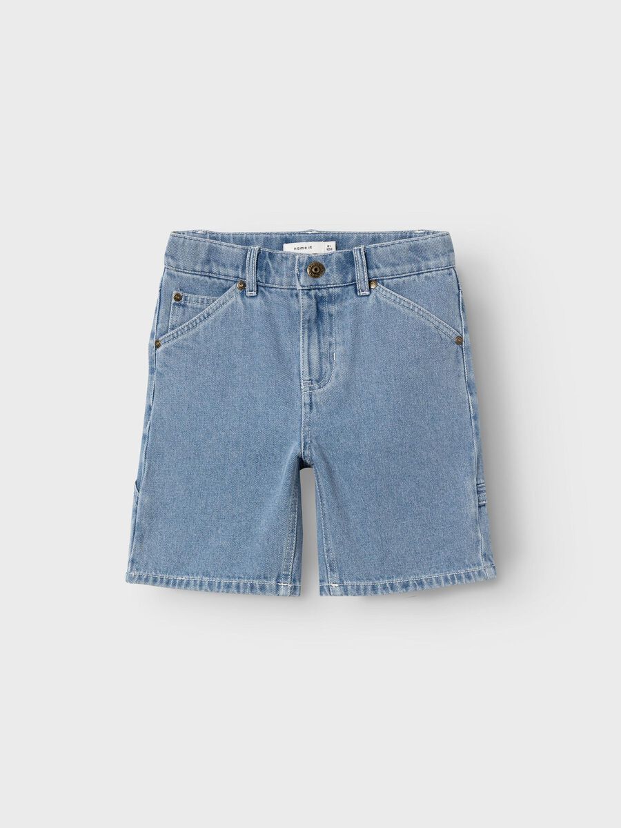 Name it DENIM DENIM SHORTS, Medium Blue Denim, highres - 13225798_MediumBlueDenim_003.jpg