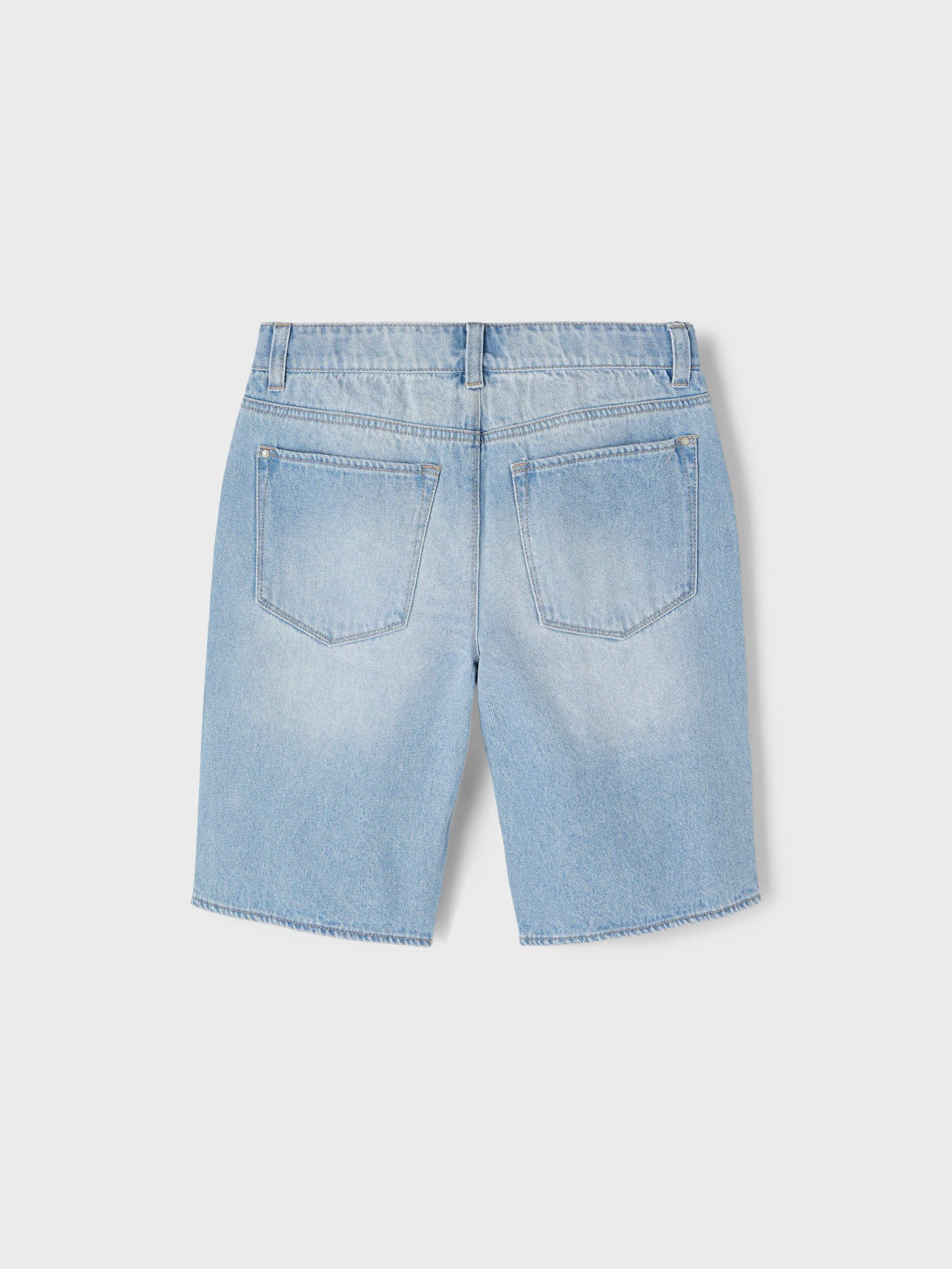 DAD DENIM SHORTS (Blue) from LMTD 