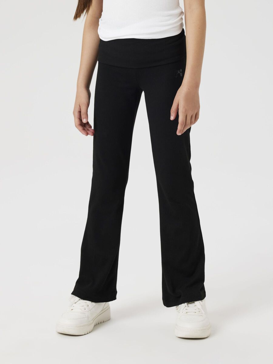 name it BOOTCUT TROUSERS, Black, highres - 13240485_Black_007.jpg