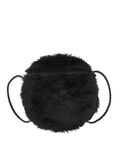 Name it ROUND FAKE FUR BAG, Black, highres - 13162734_Black_001.jpg