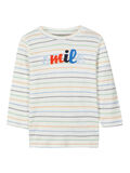 Name it STRIBET LANGÆRMET T-SHIRT, Snow White, highres - 13161031_SnowWhite_001.jpg