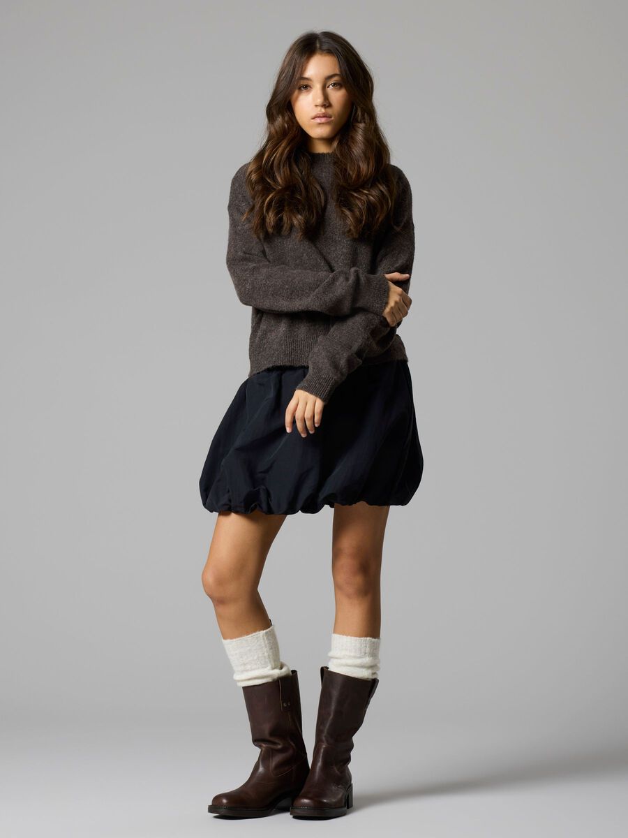 Product carousel image - BALLOON SKIRT, Black | 1