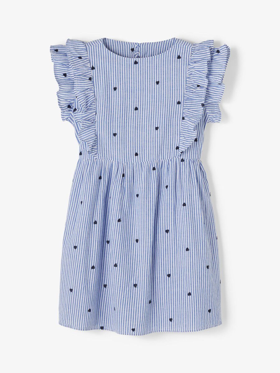 Name it STRIPED COTTON DRESS, Dusty Blue, highres - 13188245_DustyBlue_003.jpg