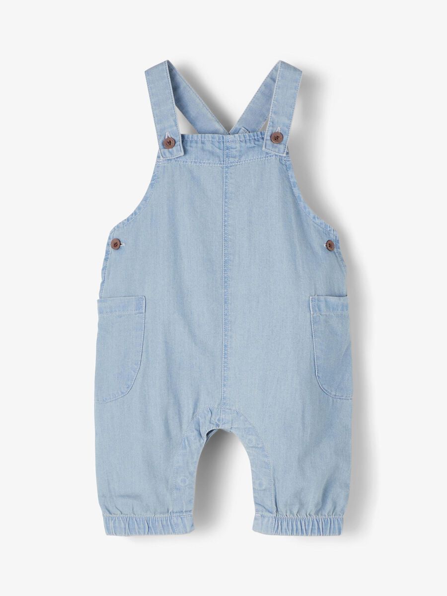 Carousel image - DENIM OVERALLS, Light Blue Denim | 1