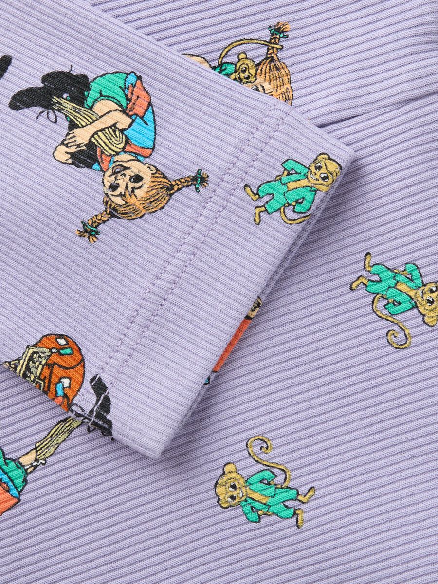Product carousel image 2 PIPPI LANGSTRUMPF LEGGINGS, Heirloom Lilac