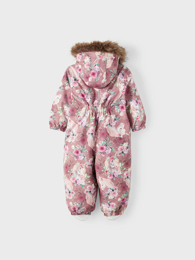 IT® Girls\' - SNOW10 UNICORN | Finland Toddler NAME SNOWSUIT | Pink