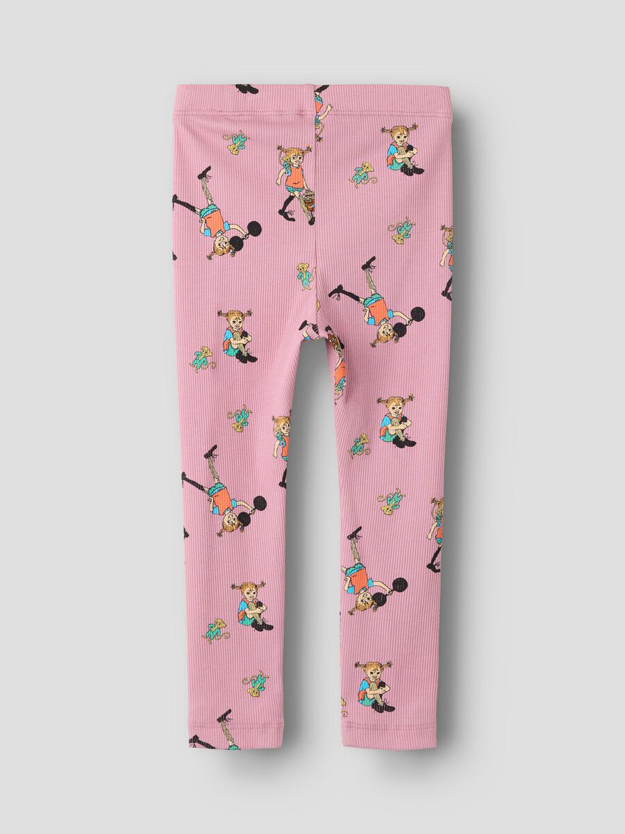 Product carousel image 2 PIPPI LONGSTOCKING LEGGINGS, Lilas