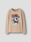 Product image thumbnail 1 TRYCKT L&Aring;NG&Auml;RMAD TOPP, Sesame
