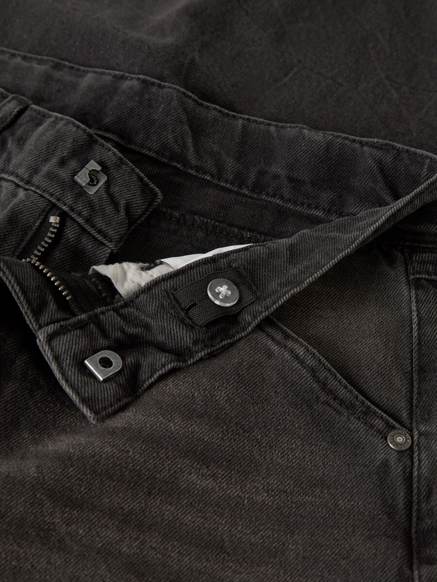 Carousel image - JAMBE DROITE STYLE CHARPENTIER JEAN, Brown Denim | 5