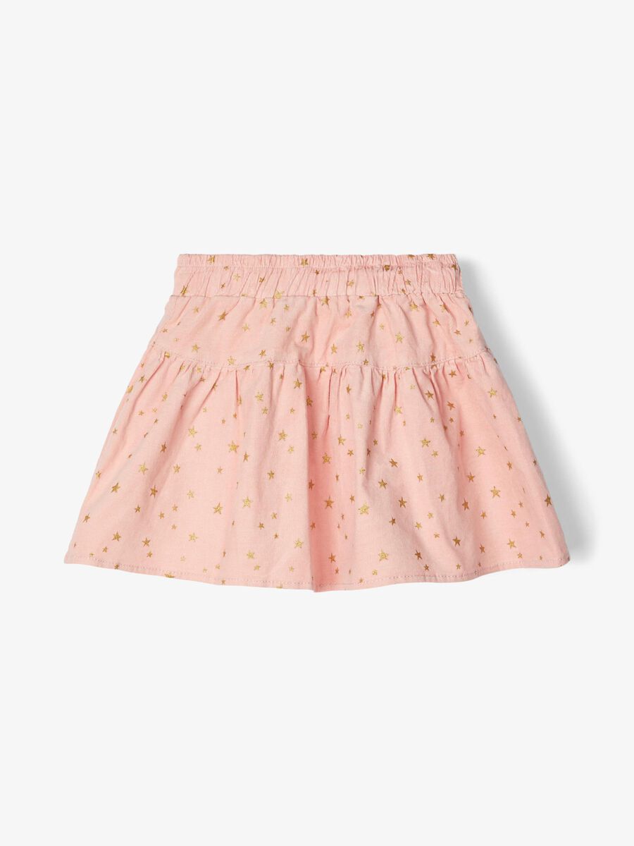 Name it STAR PRINT CORDUROY SKIRT, Silver Pink, highres - 13173544_SilverPink_003.jpg