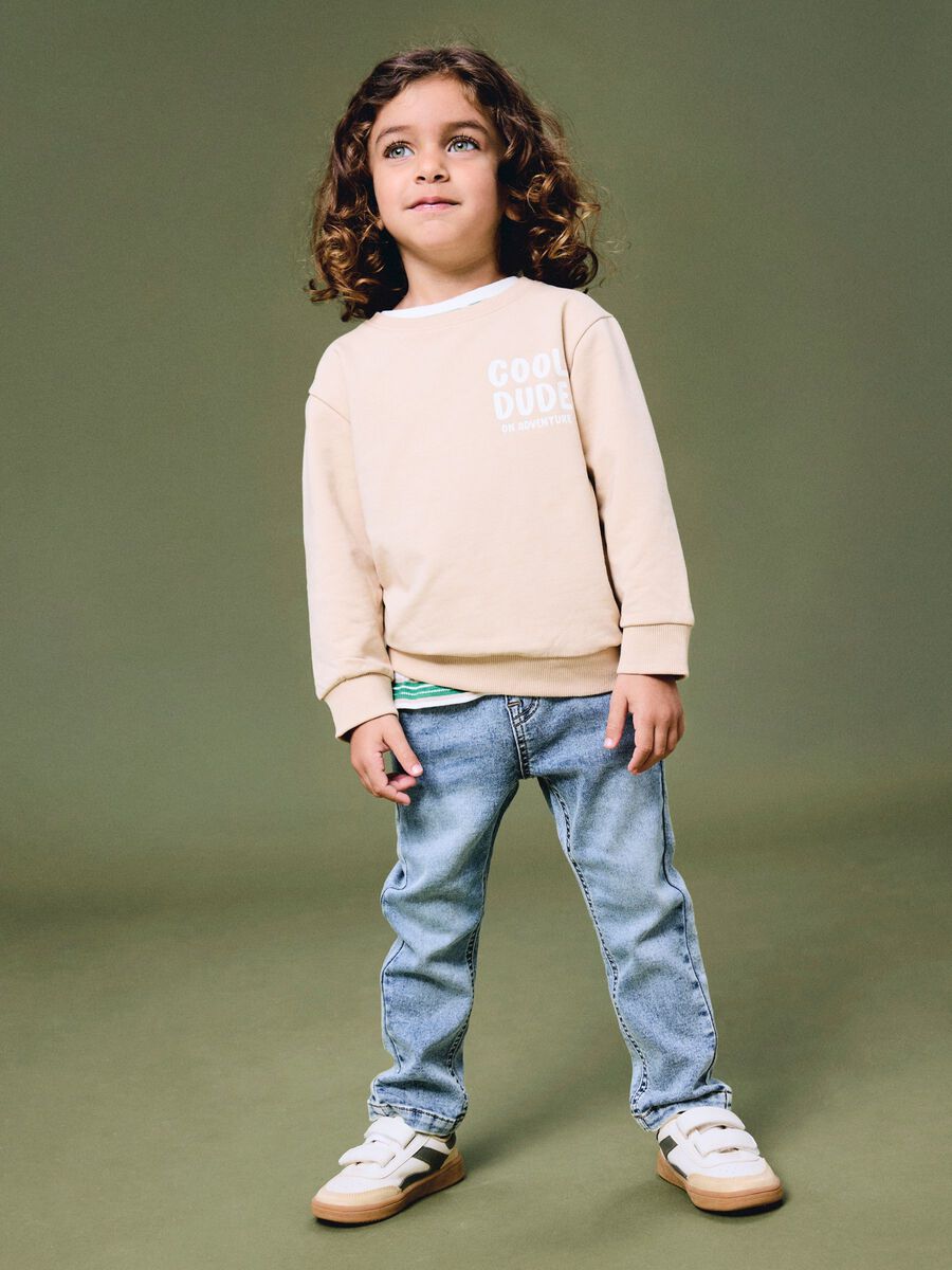Carousel image - NORMAL PASSFORM SWEATSHIRT, Sesame | 3