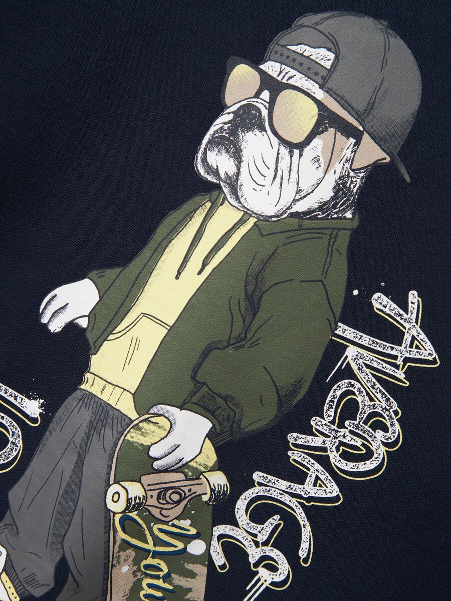 Carousel image 3 LONG SLEEVED SWEATSHIRT, Navy Blazer