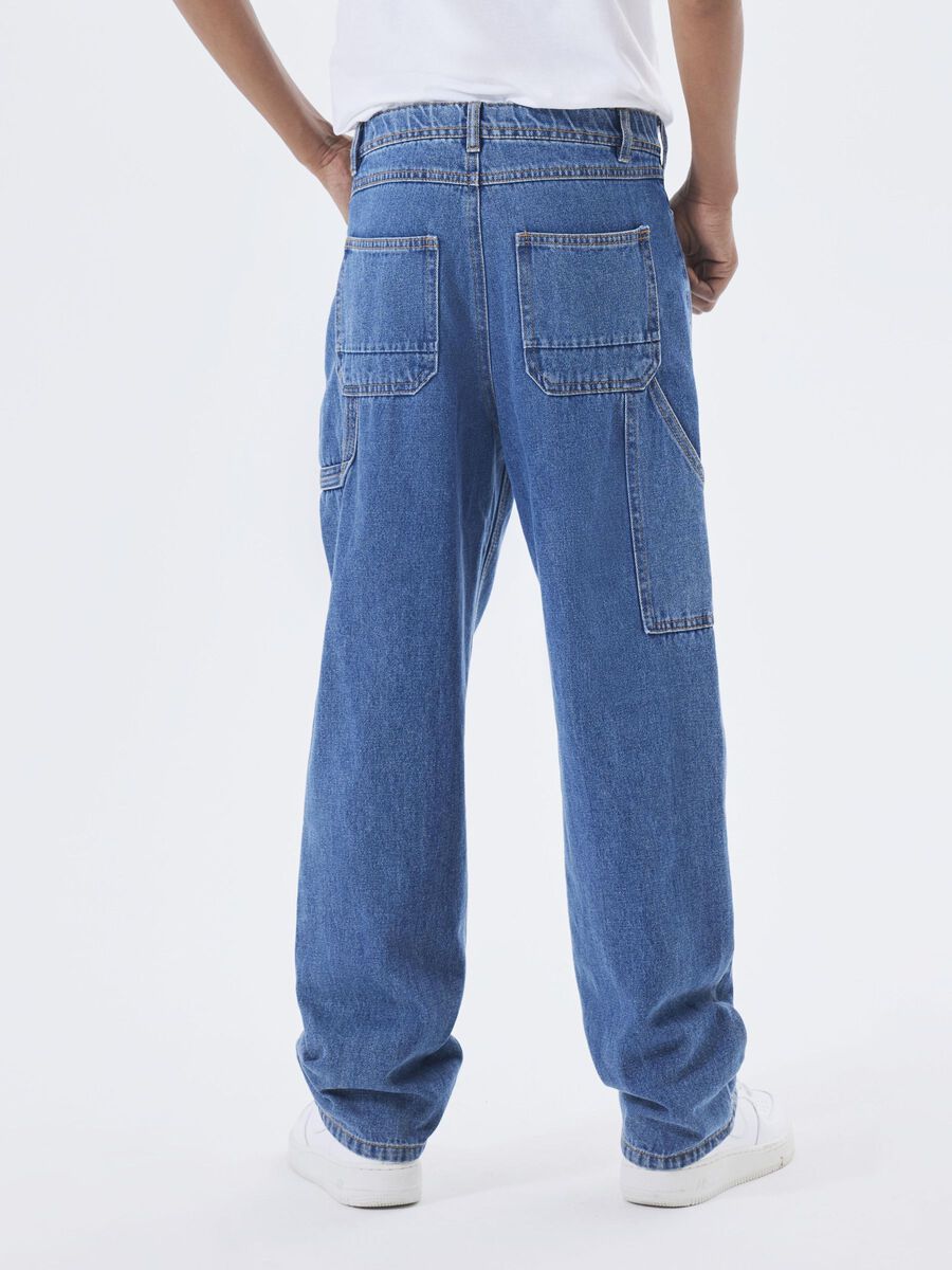 name it STRAIGHT LEG CARPENTER JEANS, Dark Blue Denim, highres - 13218365_DarkBlueDenim_008.jpg
