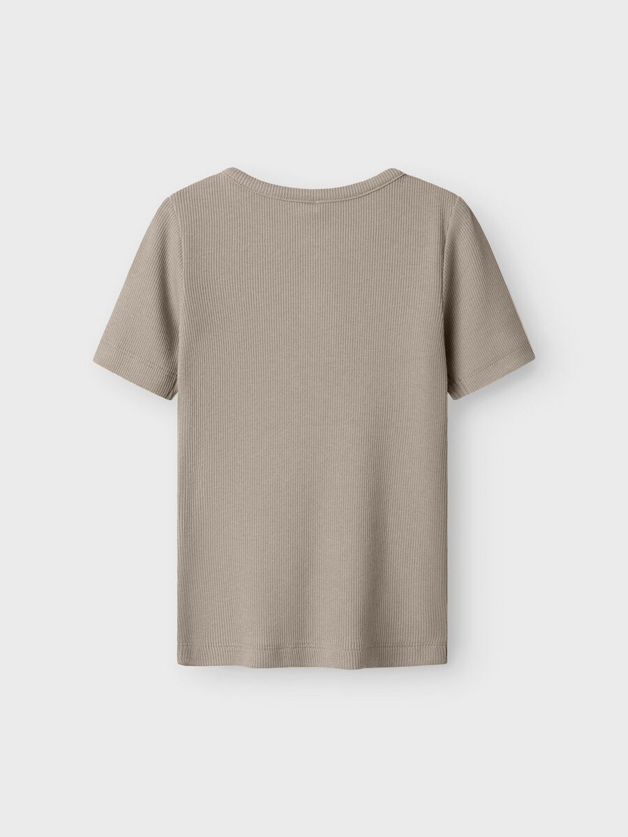 name it REGULAR FIT T-SHIRT, Pure Cashmere, highres - 13203743_PureCashmere_002.jpg