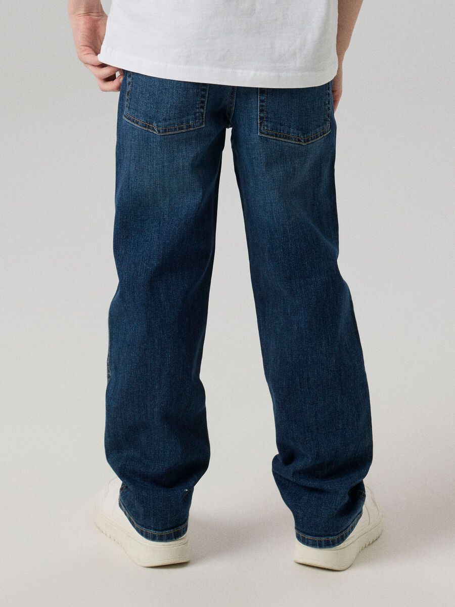 Carousel image 7 LOOSE FIT JEANS, Dark Blue Denim