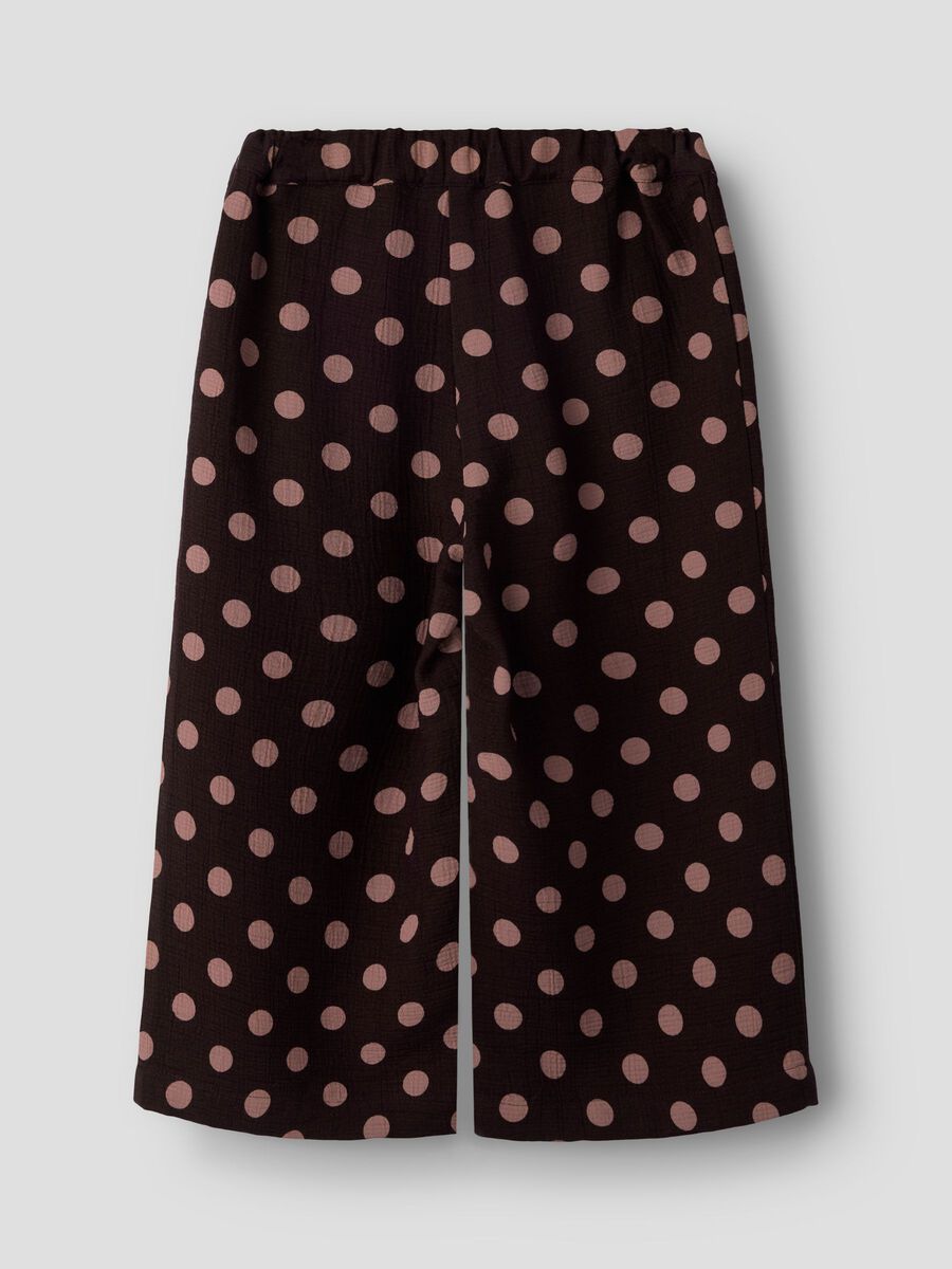 Product carousel image 2 LOOSE FIT TROUSERS, Chocolate Plum