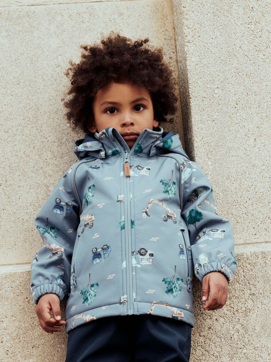 Product carousel image - ALFA08 SOFTSHELL JACKET, Flint Stone | 2