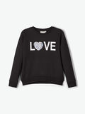 Name it PAILLET-DEKORERET SWEATSHIRT, Black, highres - 13172846_Black_003.jpg