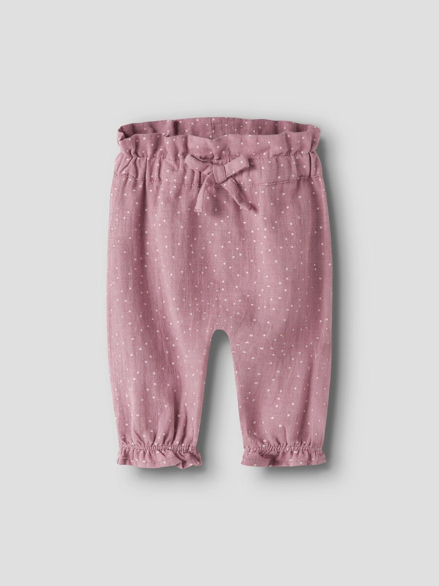 Product carousel image 1 COTON BIOLOGIQUE PANTALON, Lilas