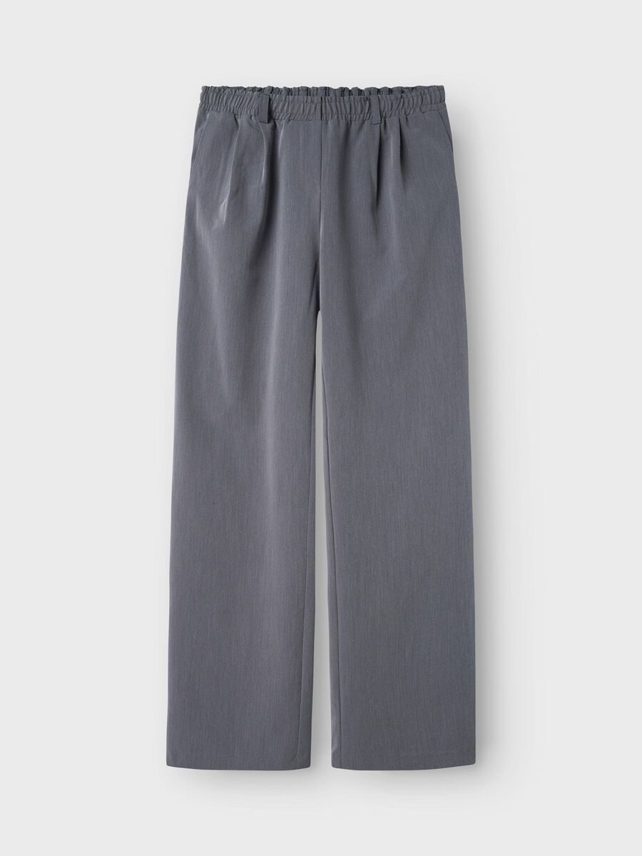 name it WIDE LEG TROUSERS, Grey Melange, highres - 13236631_GreyMelange_003.jpg