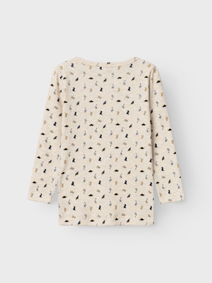 name it REGULAR FIT LONG SLEEVED TOP, Peyote Melange, highres - 13233339_PeyoteMelange_002.jpg