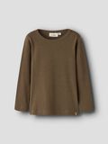 Product image thumbnail 1 SLIM FIT LONG SLEEVED TOP, Teak