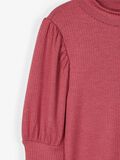 Name it RIBBED PUFF SLEEVE TOP, Earth Red, highres - 13185842_EarthRed_006.jpg