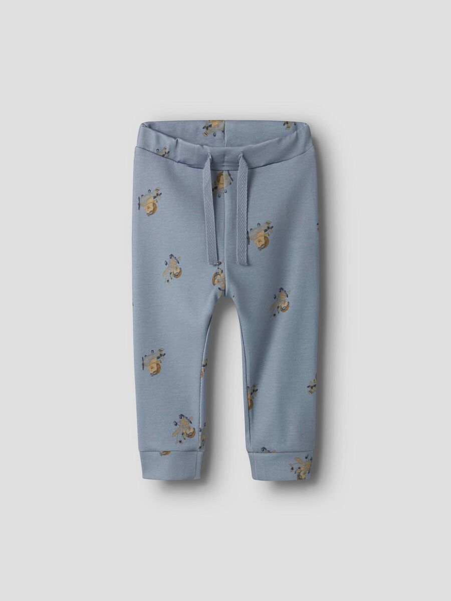 name it REGULAR FIT TROUSERS, Dusty Blue, highres - 13244462_DustyBlue_003.jpg