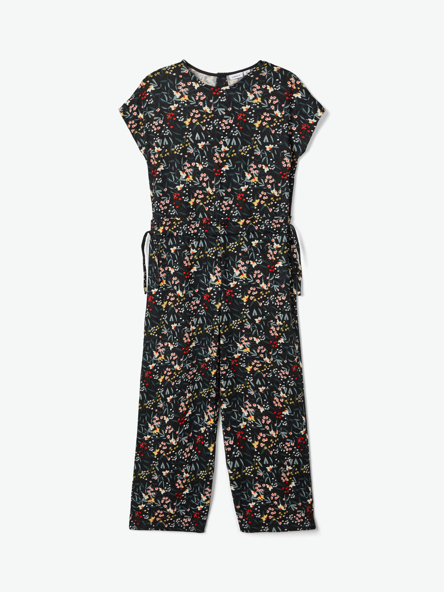 Name it FINSTRIKKET BLOMSTERPRINT JUMPSUIT, Black, highres - 13180347_Black_003.jpg