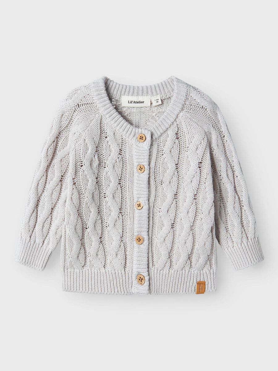Name it LONG SLEEVED KNITTED CARDIGAN, Vapor Blue, highres - 13241112_VaporBlue_1175433_003.jpg