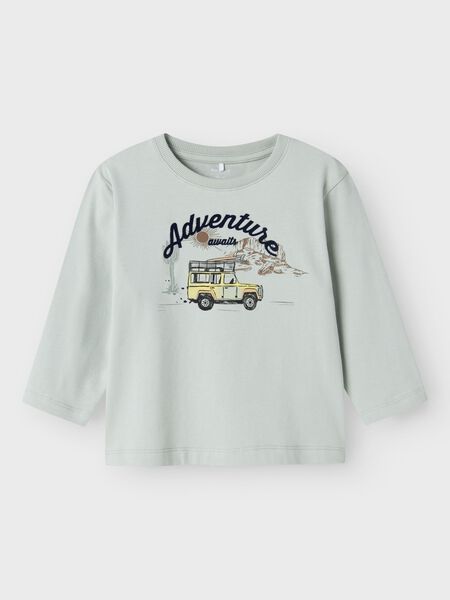 name it ORGANIC COTTON T-SHIRT, Aqua Gray, highres - 13243257_AquaGray_003.jpg