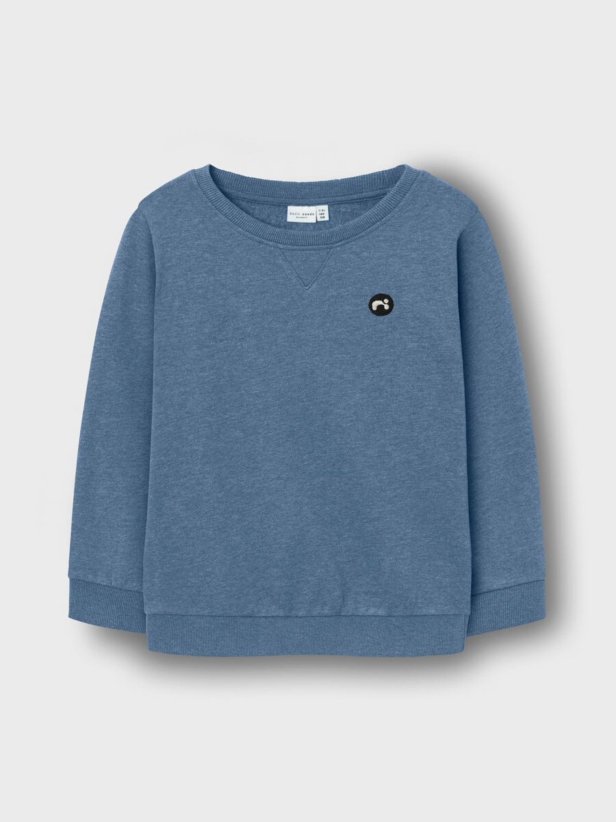 name it REGULAR FIT SWEATSHIRT, Coronet Blue, highres - 13220321_CoronetBlue_003.jpg