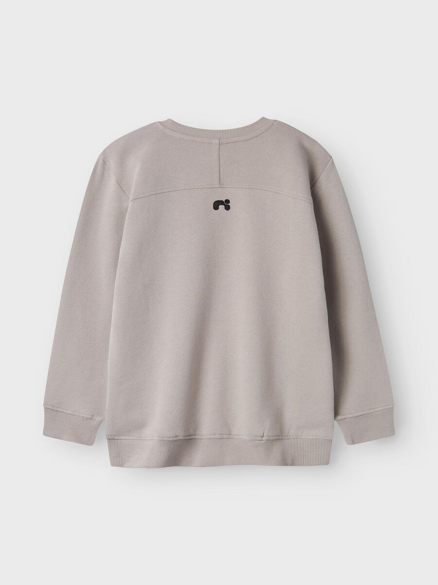 name it REGULAR FIT SWEATSHIRT, Ash, highres - 13238857_Ash_002.jpg