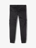 Name it TWILL WOVEN CARGO TROUSERS, Black, highres - 13168084_Black_004.jpg