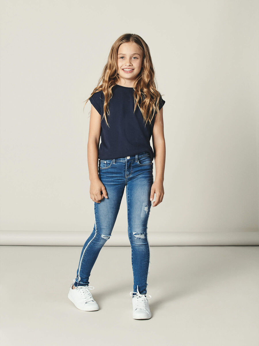 name it SKINNY FIT SUPER STRETCH JEANS, Medium Blue Denim, highres - 13160547_MediumBlueDenim_003.jpg