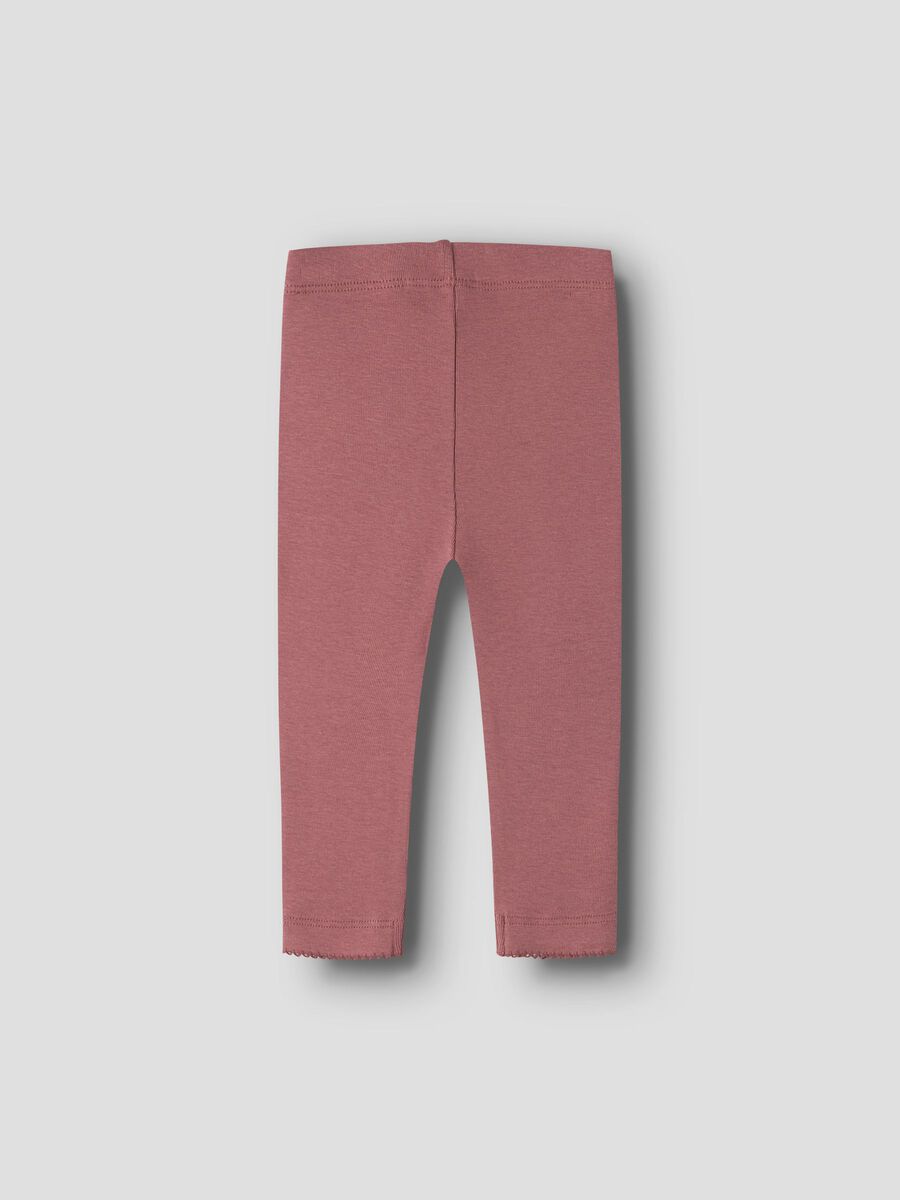 Carousel image 2 SLIM FIT LEGGINGS, Withered Rose