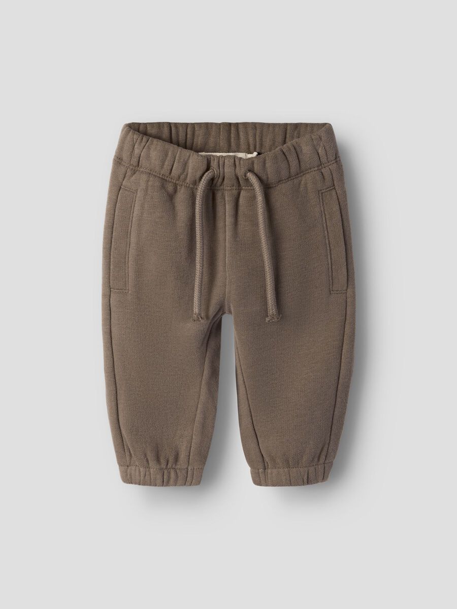 Product carousel image - REGULAR FIT SWEATPANTS, Shitake | 1