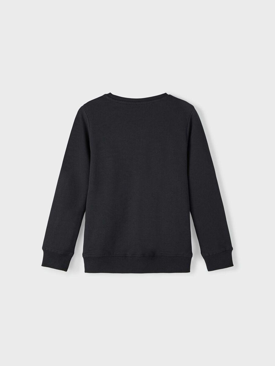 Carousel image - &Agrave; MOTIF MINECRAFT SWEAT-SHIRT, Black | 2
