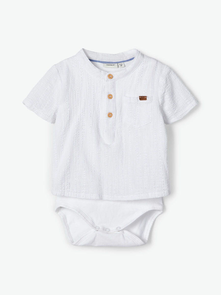 name it DE ALGODÓN CAMISA BODY, Bright White, highres - 13177554_BrightWhite_003.jpg