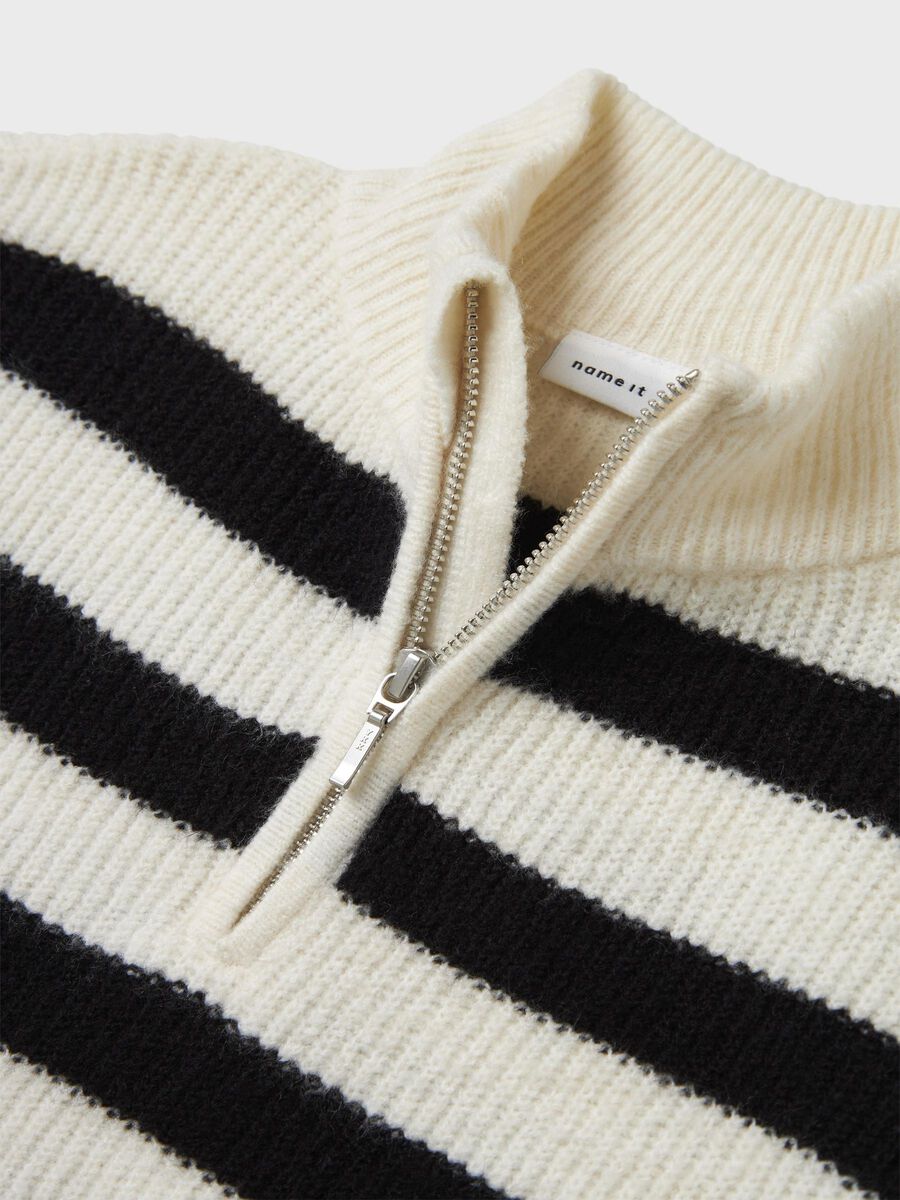 name it LONG SLEEVED KNITTED PULLOVER, Jet Stream, highres - 13235467_JetStream_005.jpg