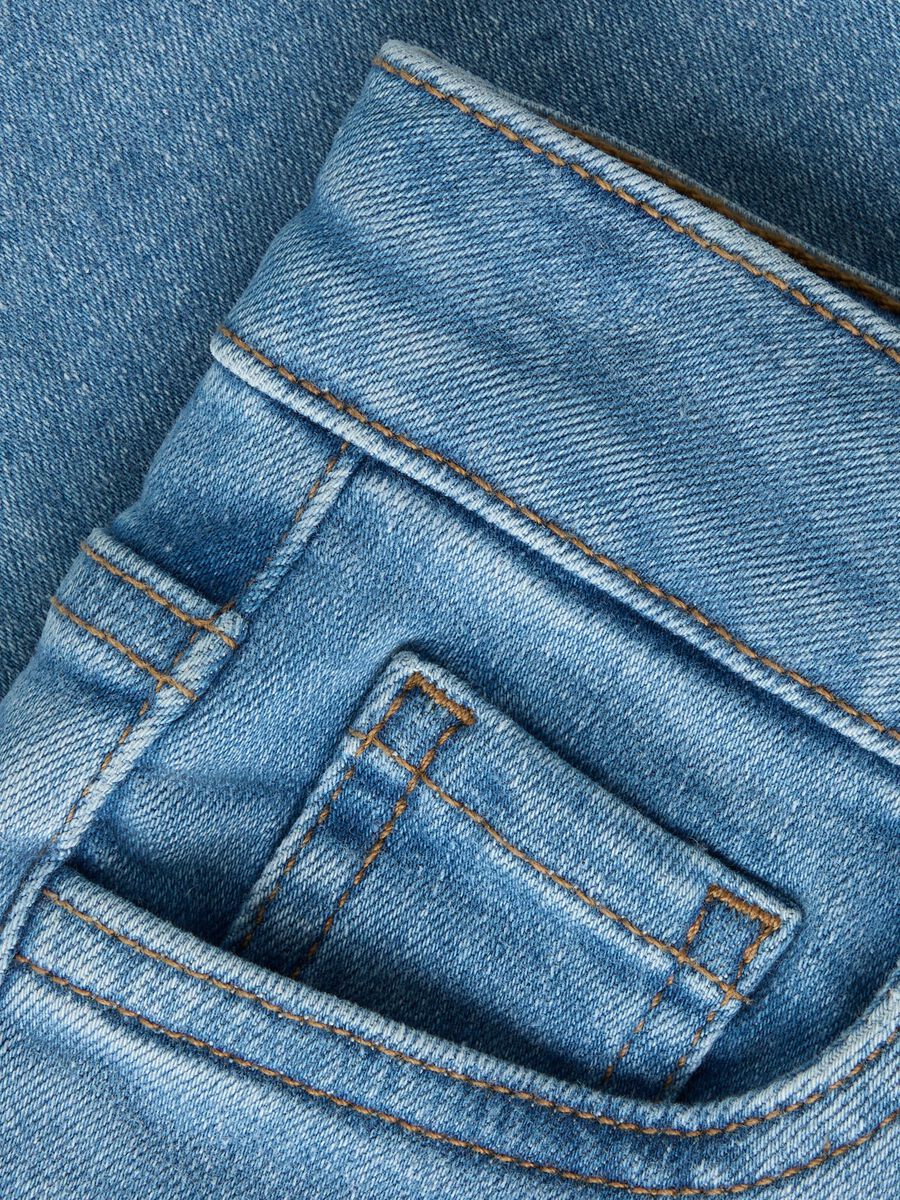 Carousel image 5 MOM FIT JEANS, Medium Blue Denim