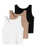 name it 3 PACK CROPPED TANK TOP, Bright White, highres - 13237275_BrightWhite_001.jpg