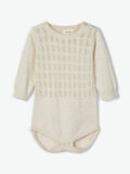 Name it PERFORATED KNITTED ROMPER, Turtledove, highres - 13182156_Turtledove_790420_003.jpg