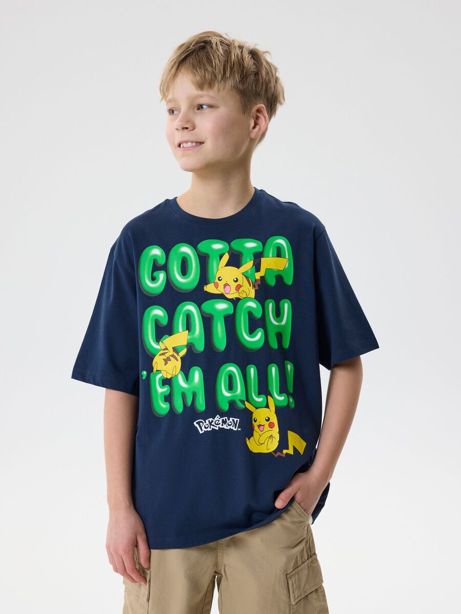 Carousel image 1 POKEMON PRINT T-SHIRT, Navy Blazer