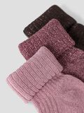 Product image thumbnail 2  3 PACK GLITTER SOCKS, Lilas