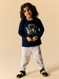 Product image thumbnail 3 ORGANIC COTTON SWEATPANTS, Light Grey Melange