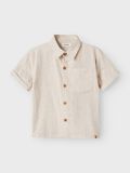 name it ORGANIC COTTON SHIRT, Bleached Sand, highres - 13243727_BleachedSand_003.jpg