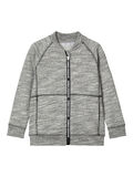 Name it LYNLÅS SWEAT CARDIGAN, Grey Melange, highres - 13181336_GreyMelange_001.jpg