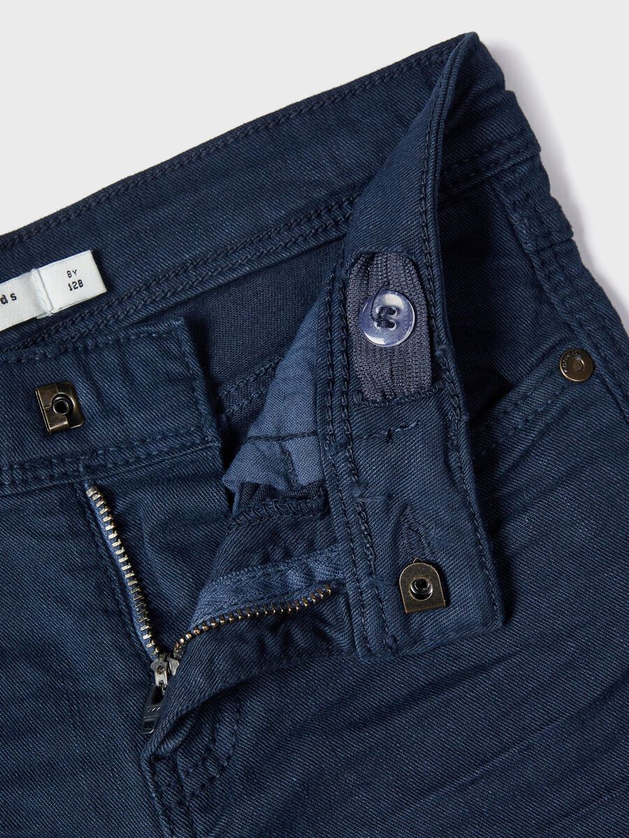 Name it X-SLIM FIT TWILL-HOUSUT, Dark Sapphire, highres - 13181376_DarkSapphire_005.jpg