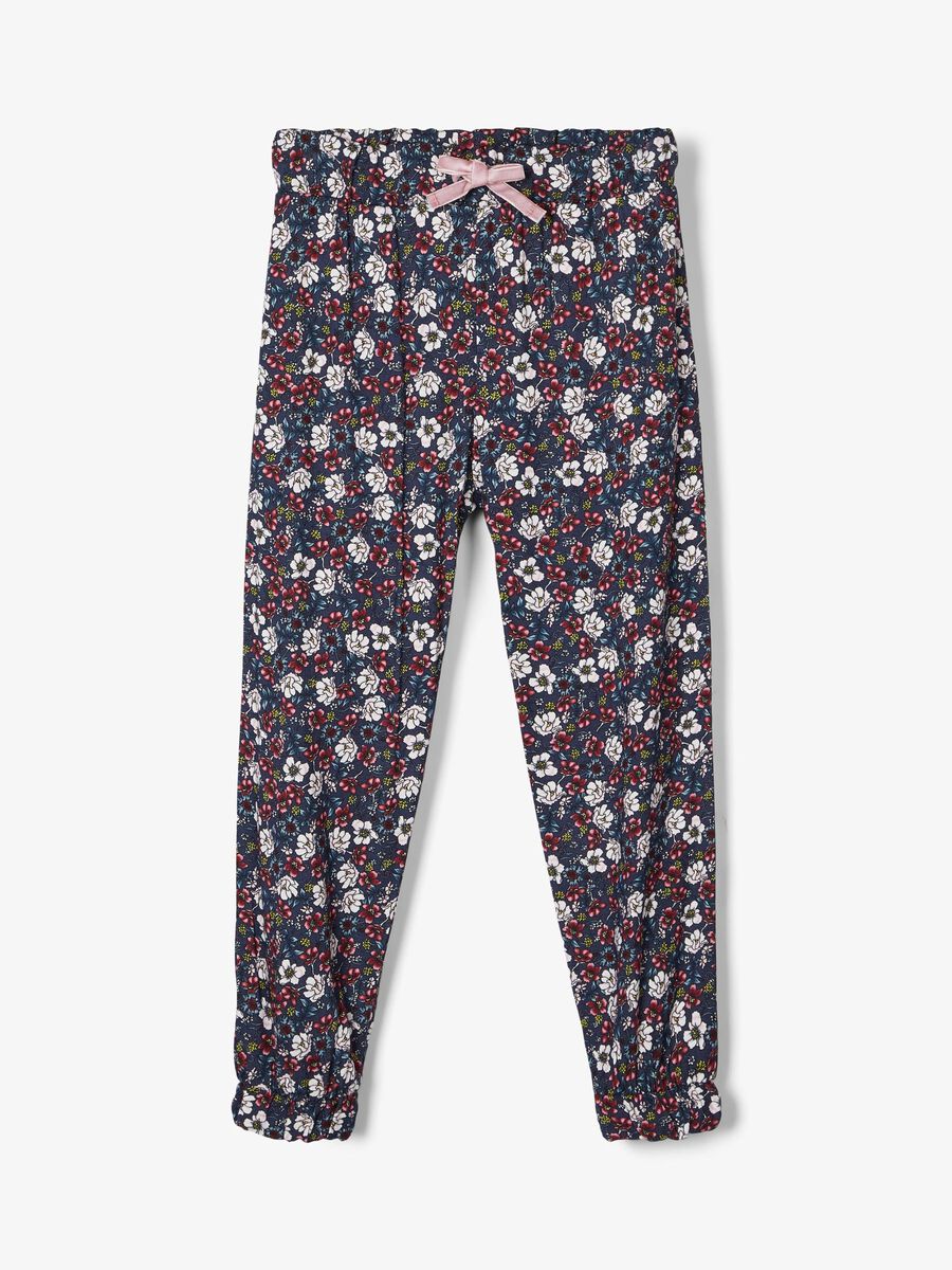 Name it FLORAL PRINT VISCOSE TROUSERS, Dark Sapphire, highres - 13172440_DarkSapphire_003.jpg